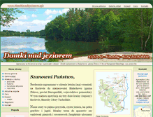 Tablet Screenshot of domkinadjeziorem.pl